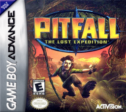 Pitfall - The Lost Expedition (Europe) Cover
